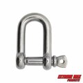 Extreme Max Extreme Max 3006.8249 BoatTector Stainless Steel D Shackle - 5/8" 3006.8249
